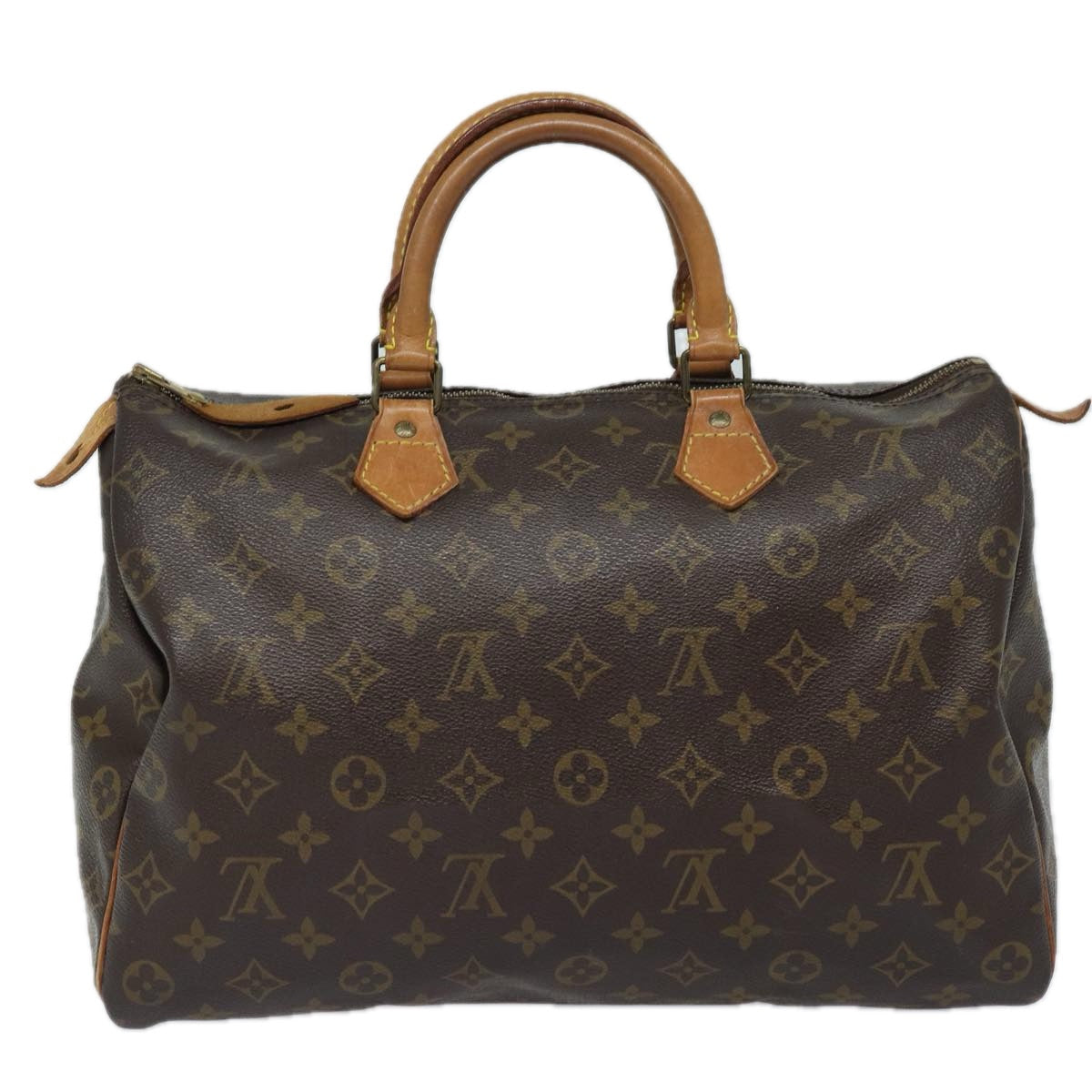 LOUIS VUITTON Monogram Speedy 35 Hand Bag M41524 LV 82797
