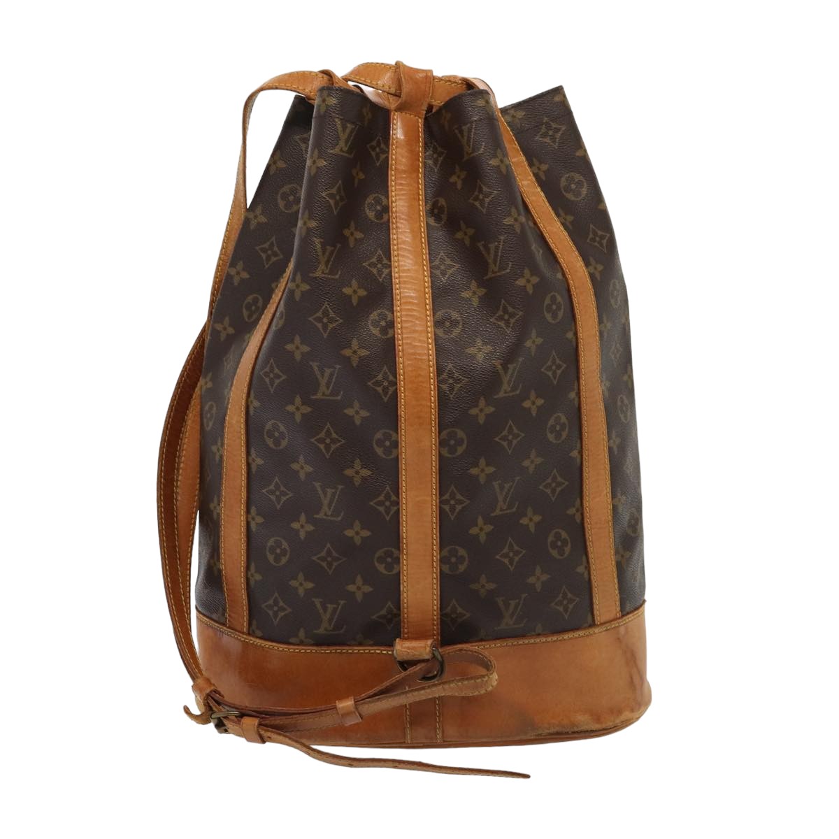LOUIS VUITTON Monogram Randonnee GM Shoulder Bag M42244 LV 82807