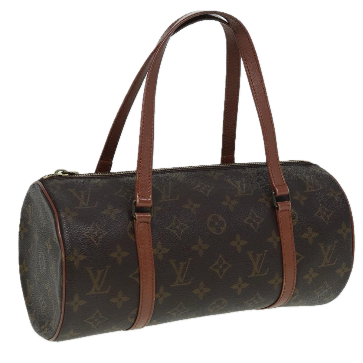 LOUIS VUITTON Monogram Papillon 30 Hand Bag M51385 LV 82853