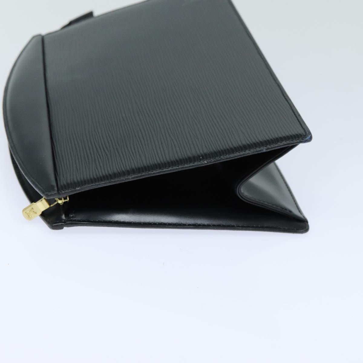 LOUIS VUITTON Epi Trousse Crete Pouch Black M48402 LV 82862