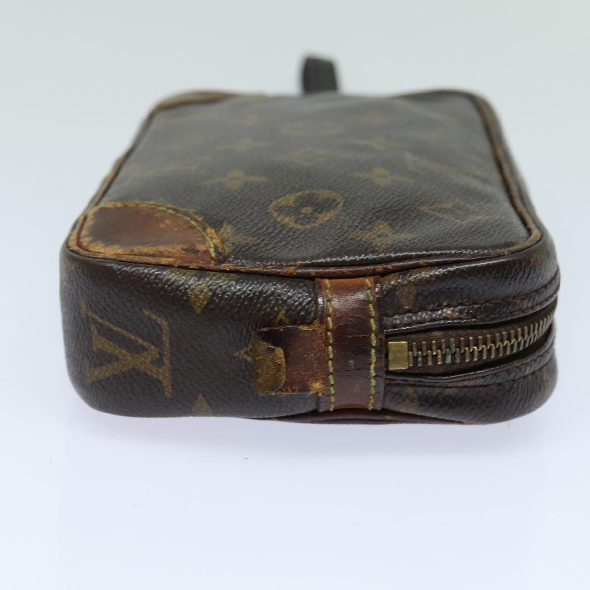 LOUIS VUITTON Monogram Marly Dragonne PM Clutch Bag M51827 LV 82903