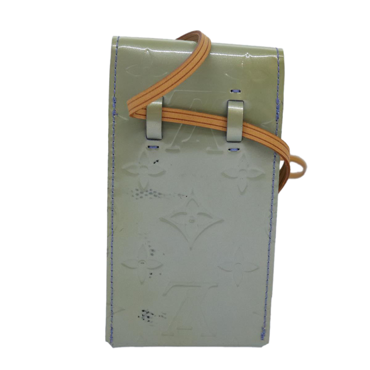 LOUIS VUITTON Monogram Vernis Walker Wallet Lavande LV 82907