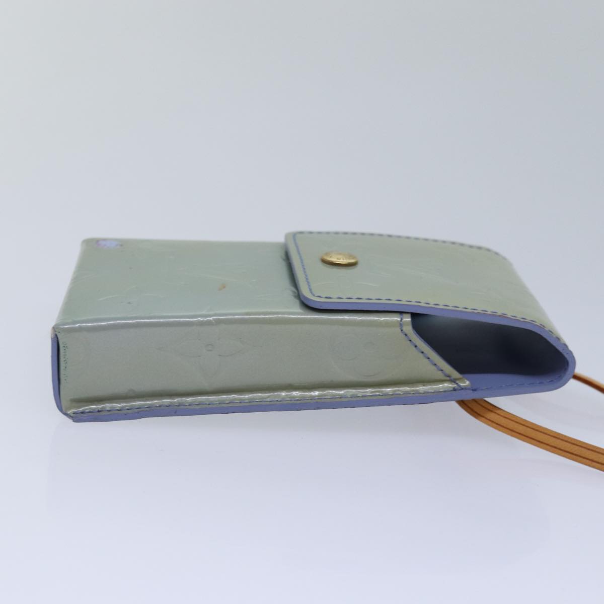 LOUIS VUITTON Monogram Vernis Walker Wallet Lavande LV 82907