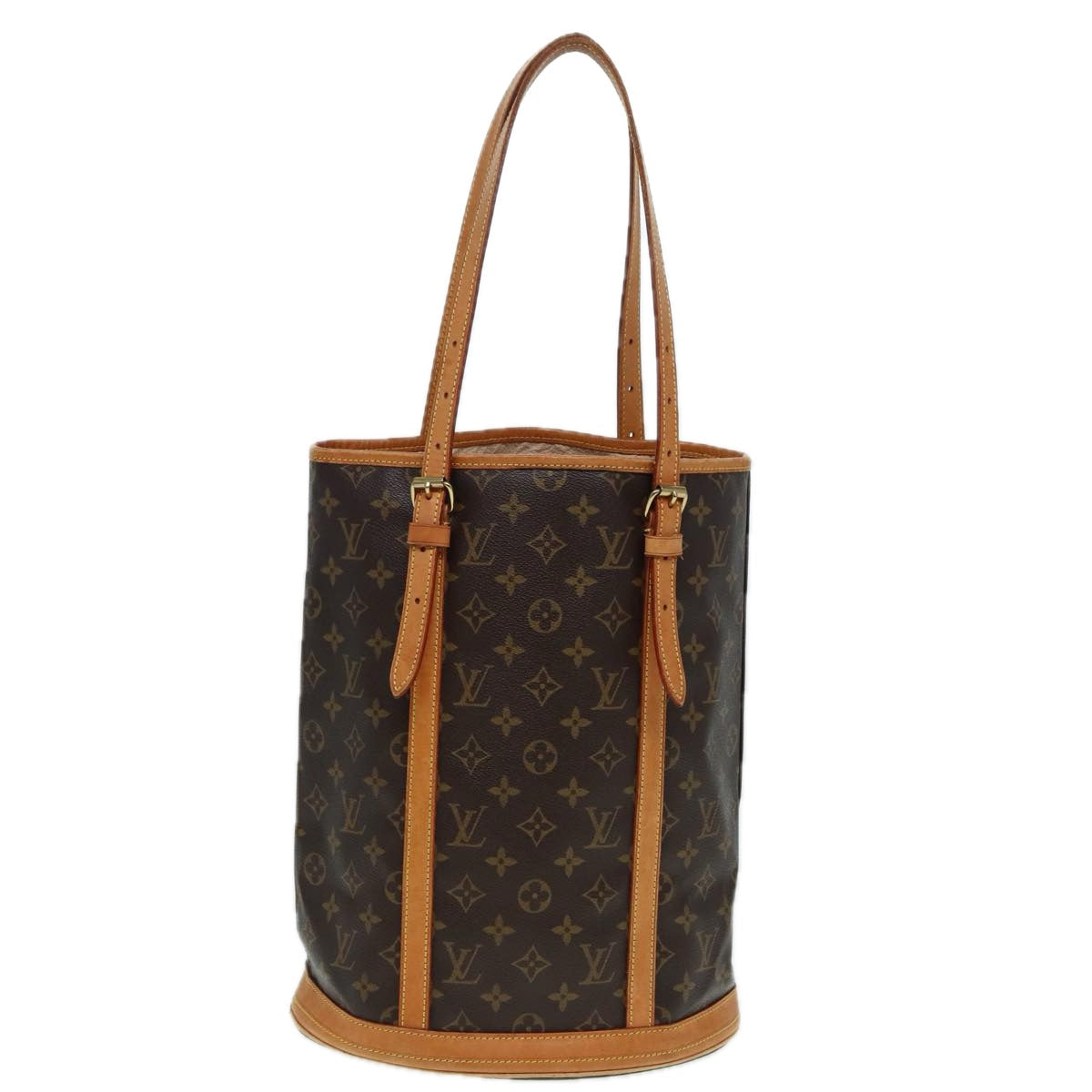 LOUIS VUITTON Monogram Bucket GM Shoulder Bag M42236 LV 82967