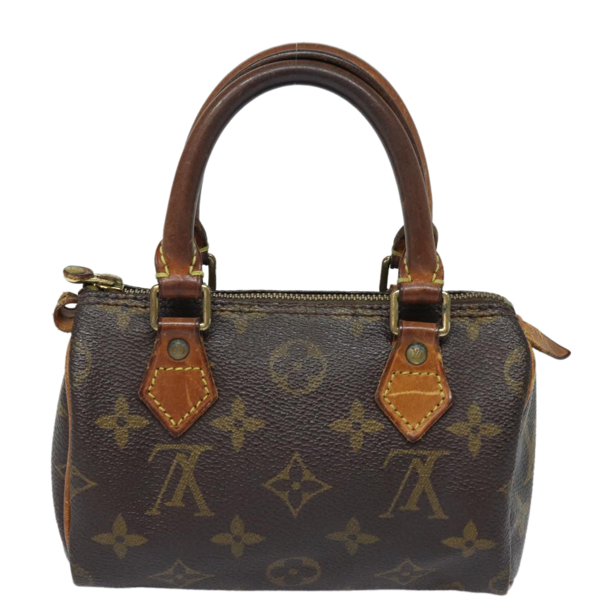 LOUIS VUITTON Monogram Mini Speedy Hand Bag M41534 LV 82983