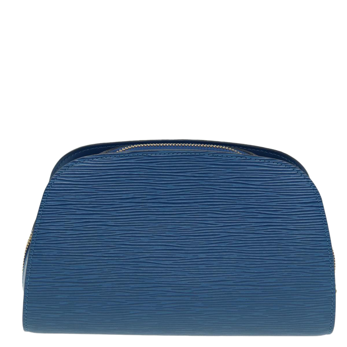 LOUIS VUITTON Epi Dauphine GM Pouch Blue M48435 LV 83030