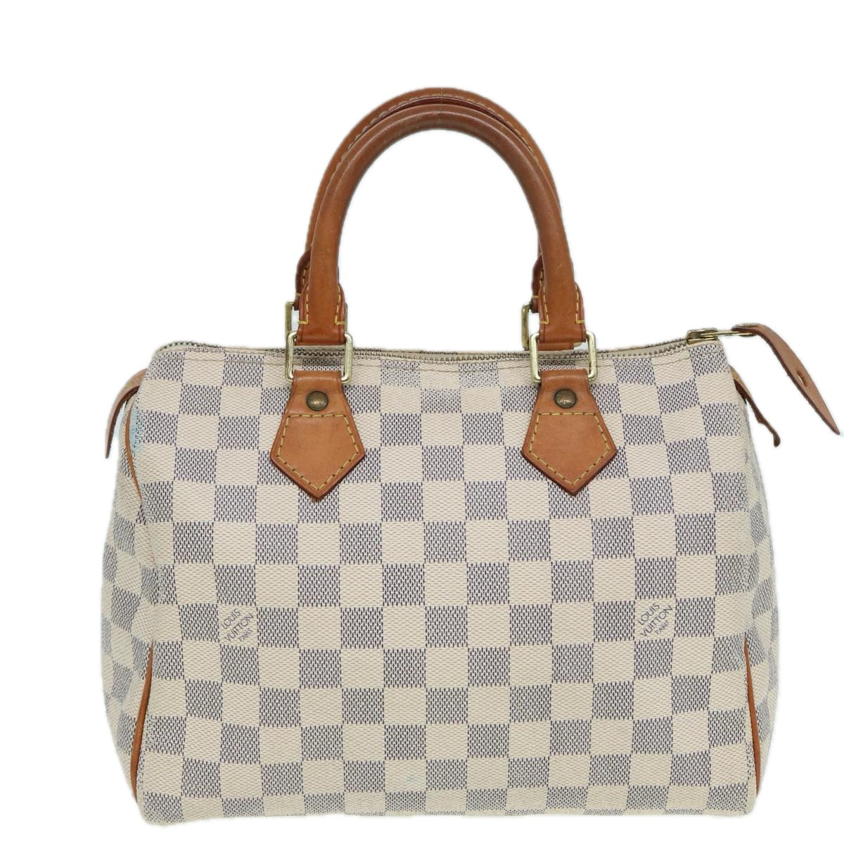 LOUIS VUITTON Damier Azur Speedy 25 Hand Bag N41534 LV 83072