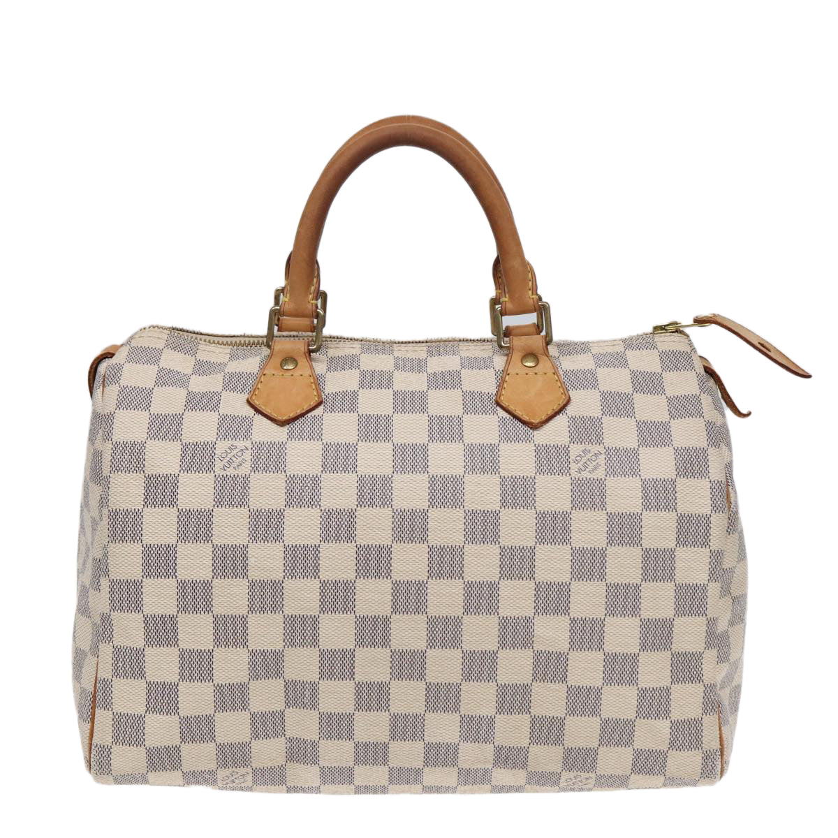 LOUIS VUITTON Damier Azur Speedy 30 Hand Bag N41533 LV 83106