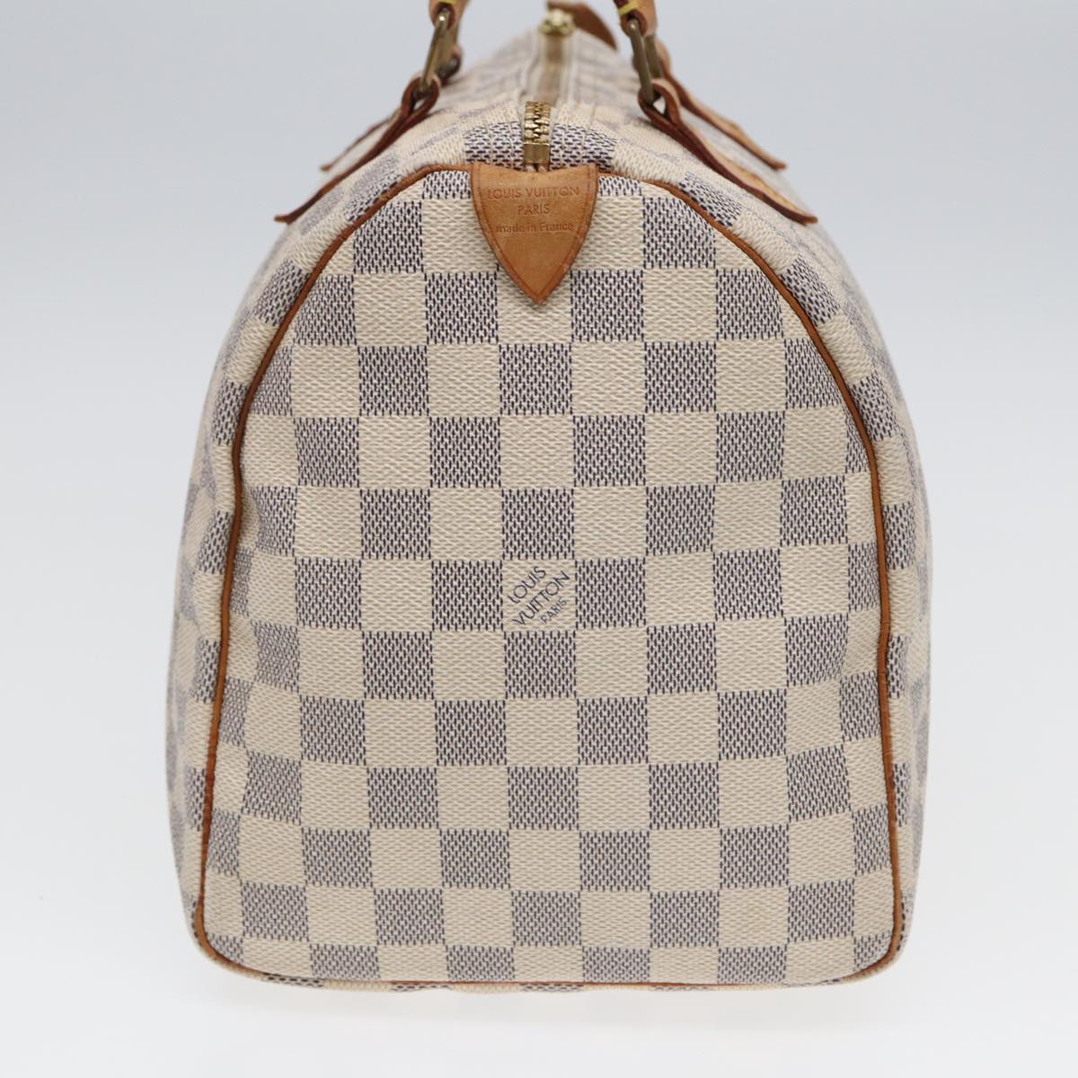 LOUIS VUITTON Damier Azur Speedy 30 Hand Bag N41533 LV 83106