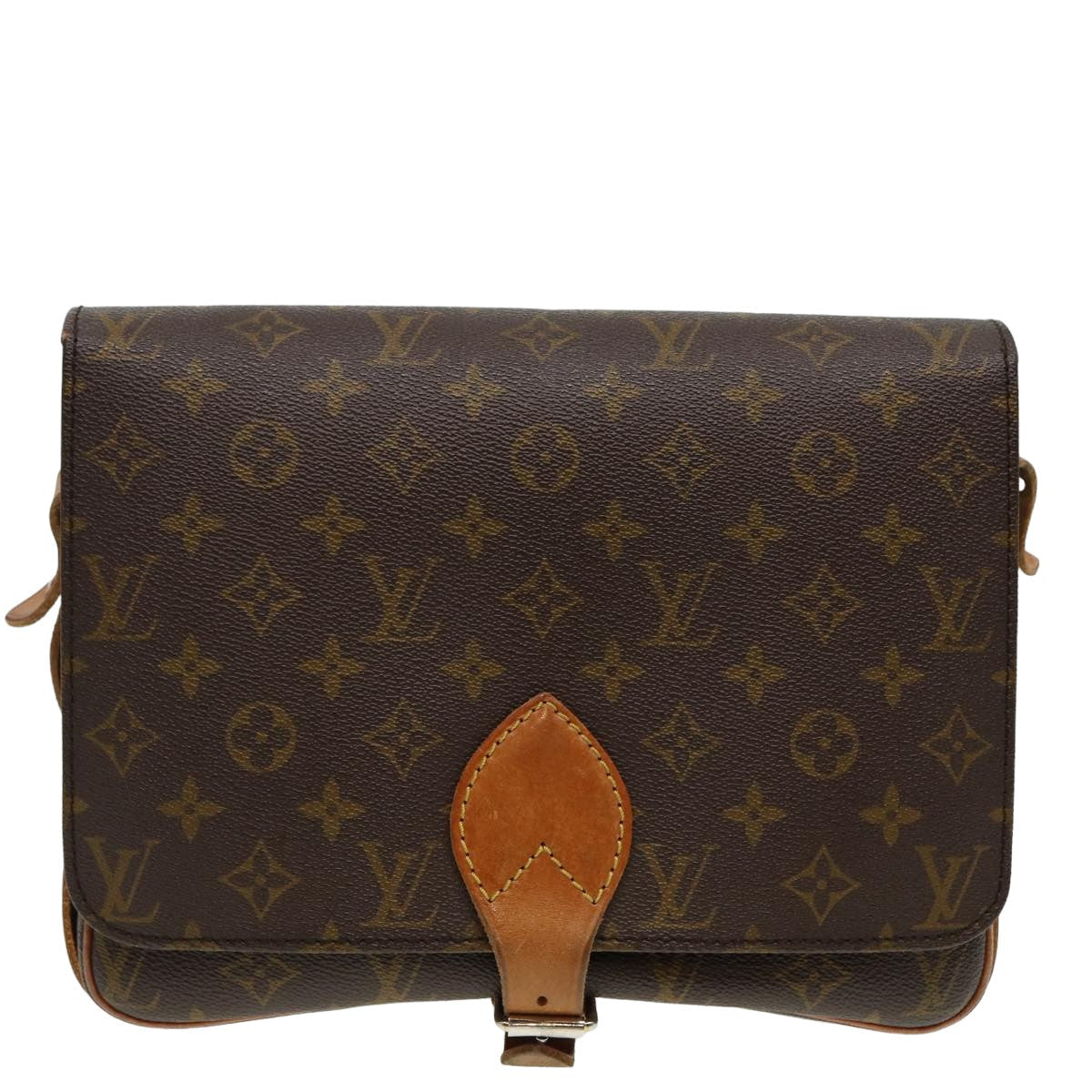 LOUIS VUITTON Monogram Cartouchiere GM Shoulder Bag M51252 LV 83117
