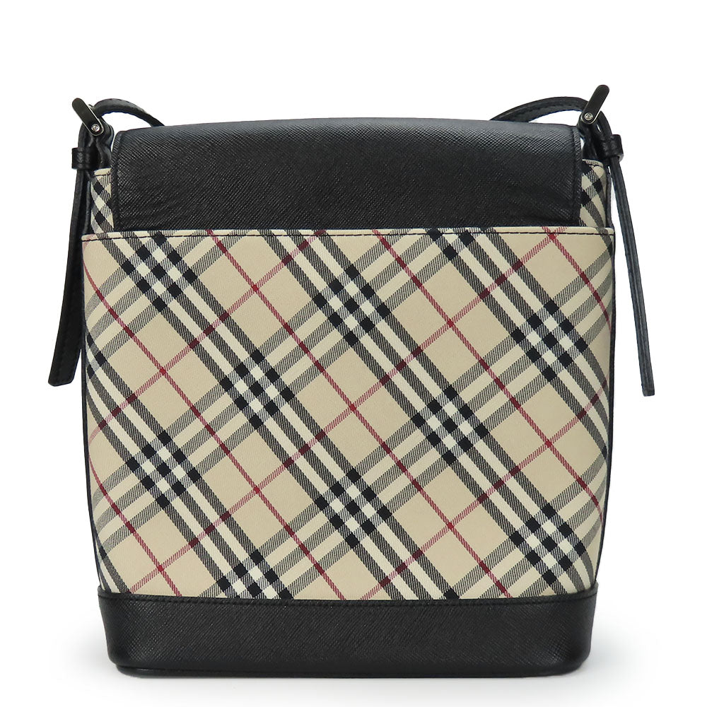 Burberry Canvas Leather Shoulder Bag