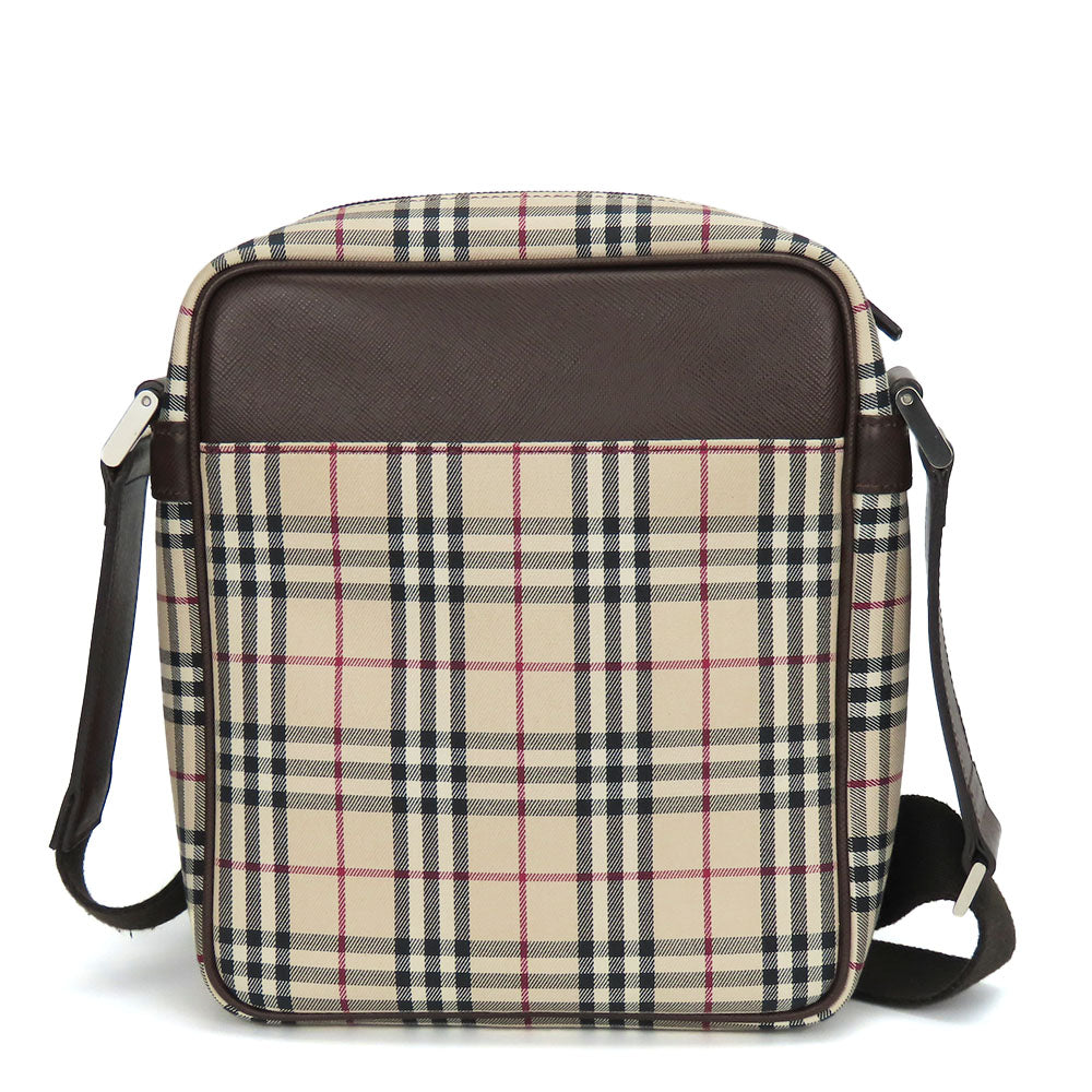 Burberry Canvas Leather Shoulder Bag
