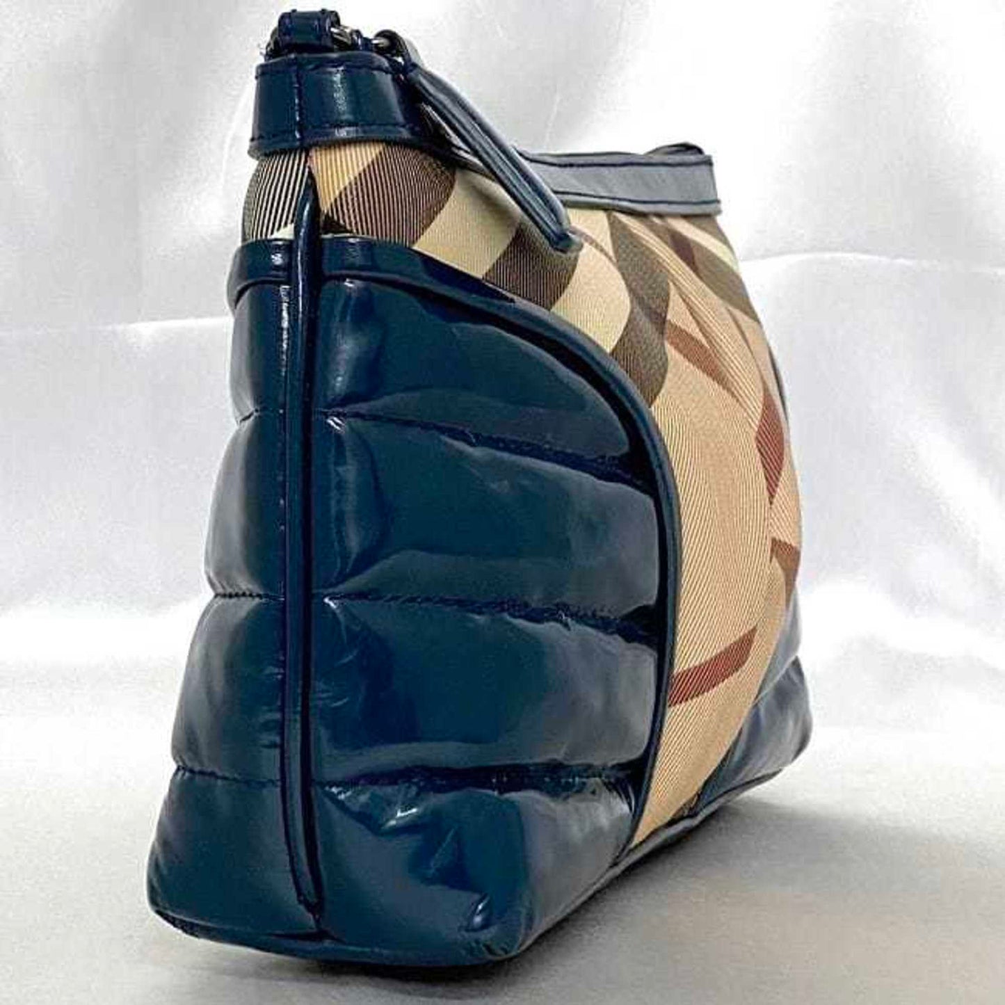 Burberry Pvc Leather Clutch Bag Pouch ()