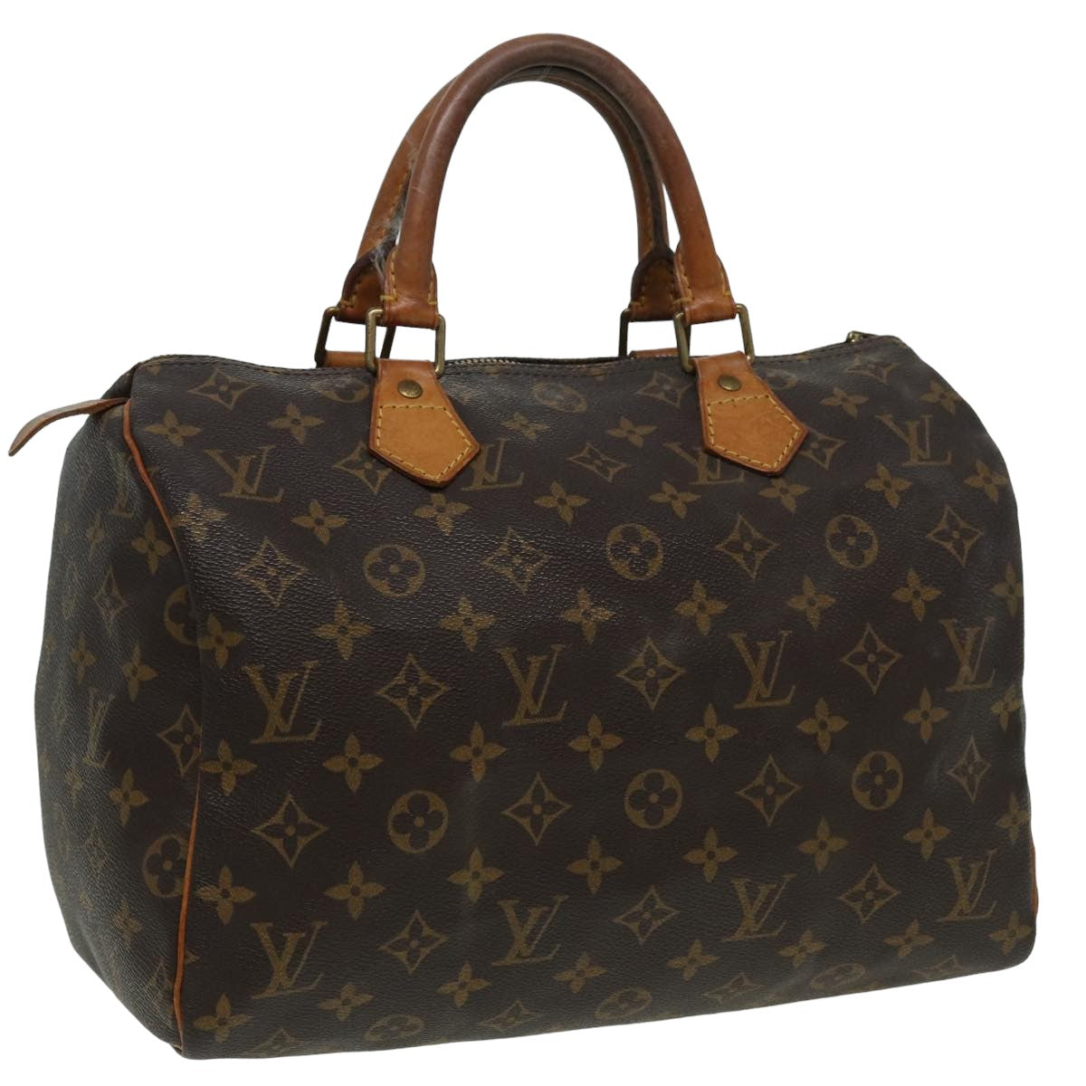 LOUIS VUITTON Monogram Speedy 30 Hand Bag M41526 LV 83267