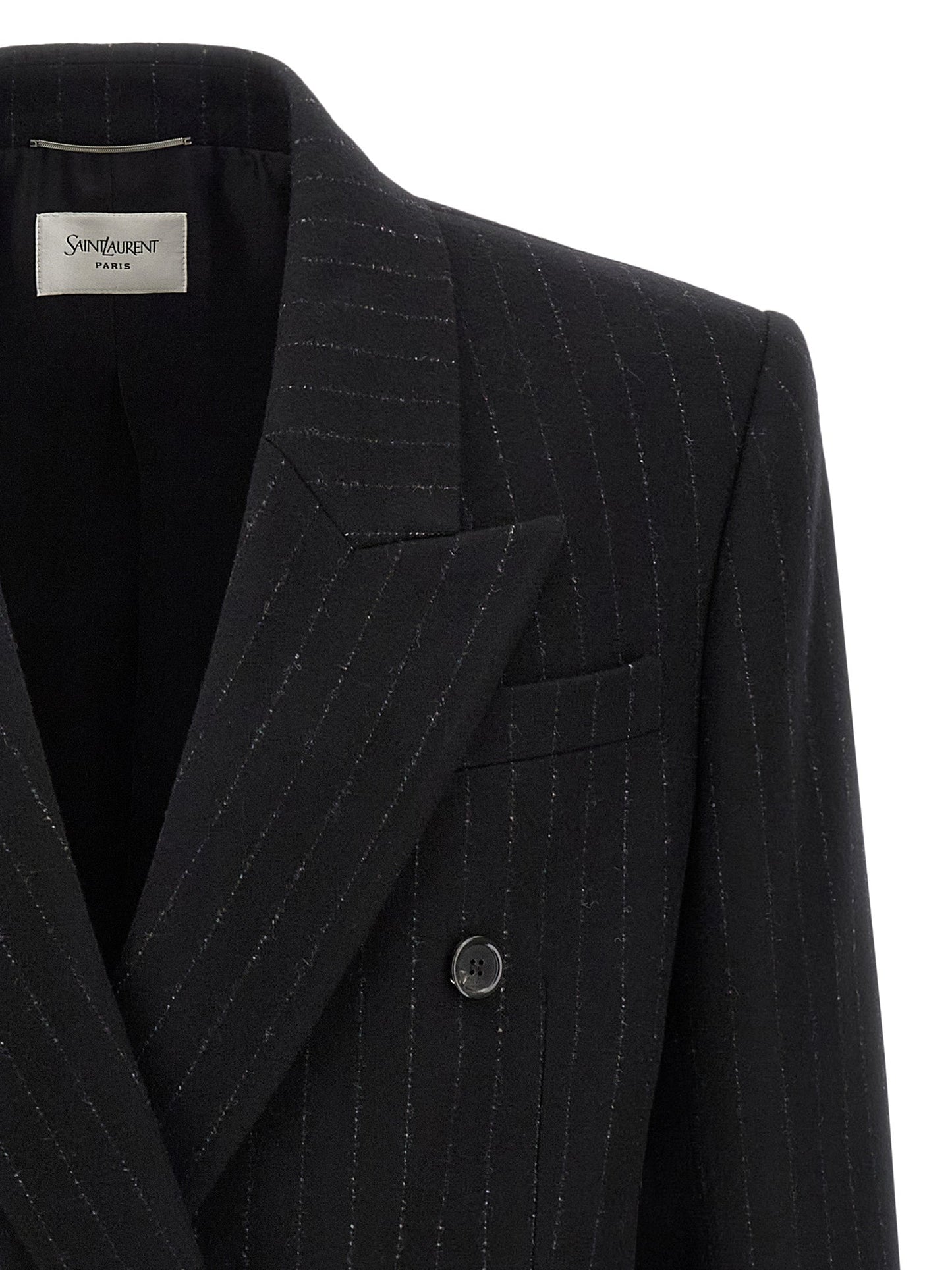 Saint Laurent Men Pinstripe Blazer