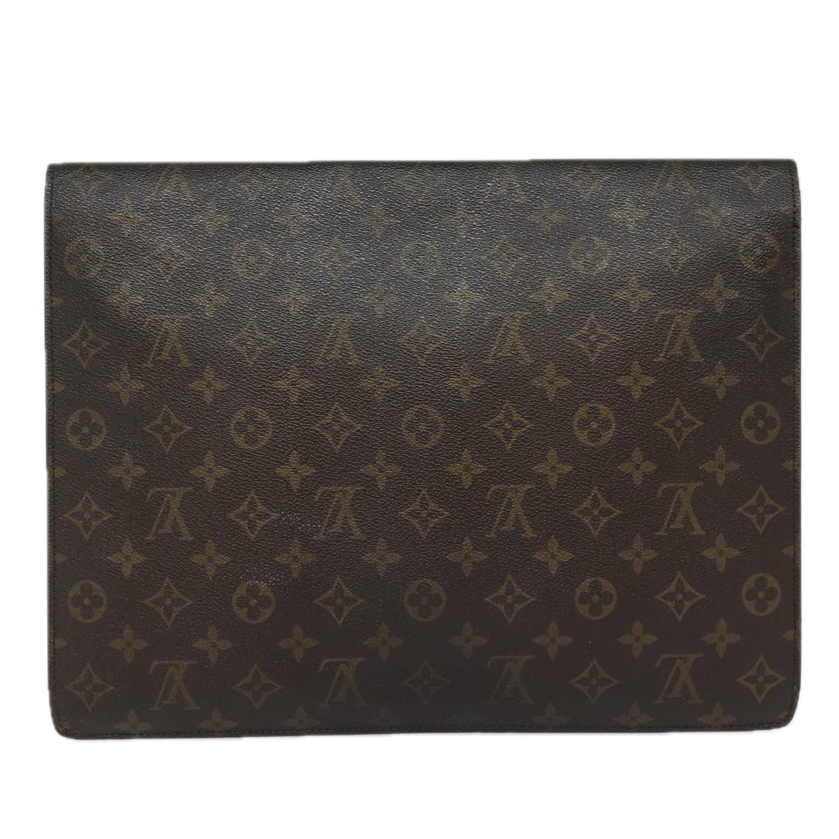 LOUIS VUITTON Monogram Porte Documents Senatur Briefcase M53335 LV 83552