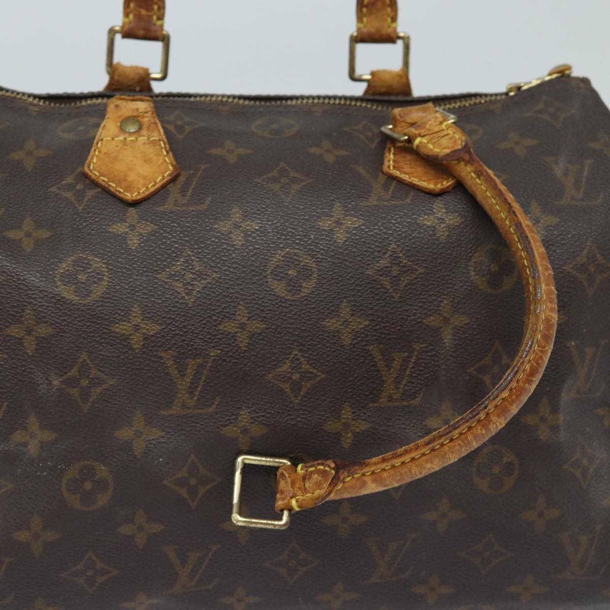 LOUIS VUITTON Monogram Speedy 30 Hand Bag M41526 LV 83554