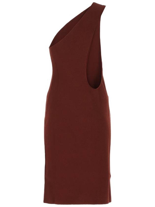 Bottega Veneta One shoulder midi dress