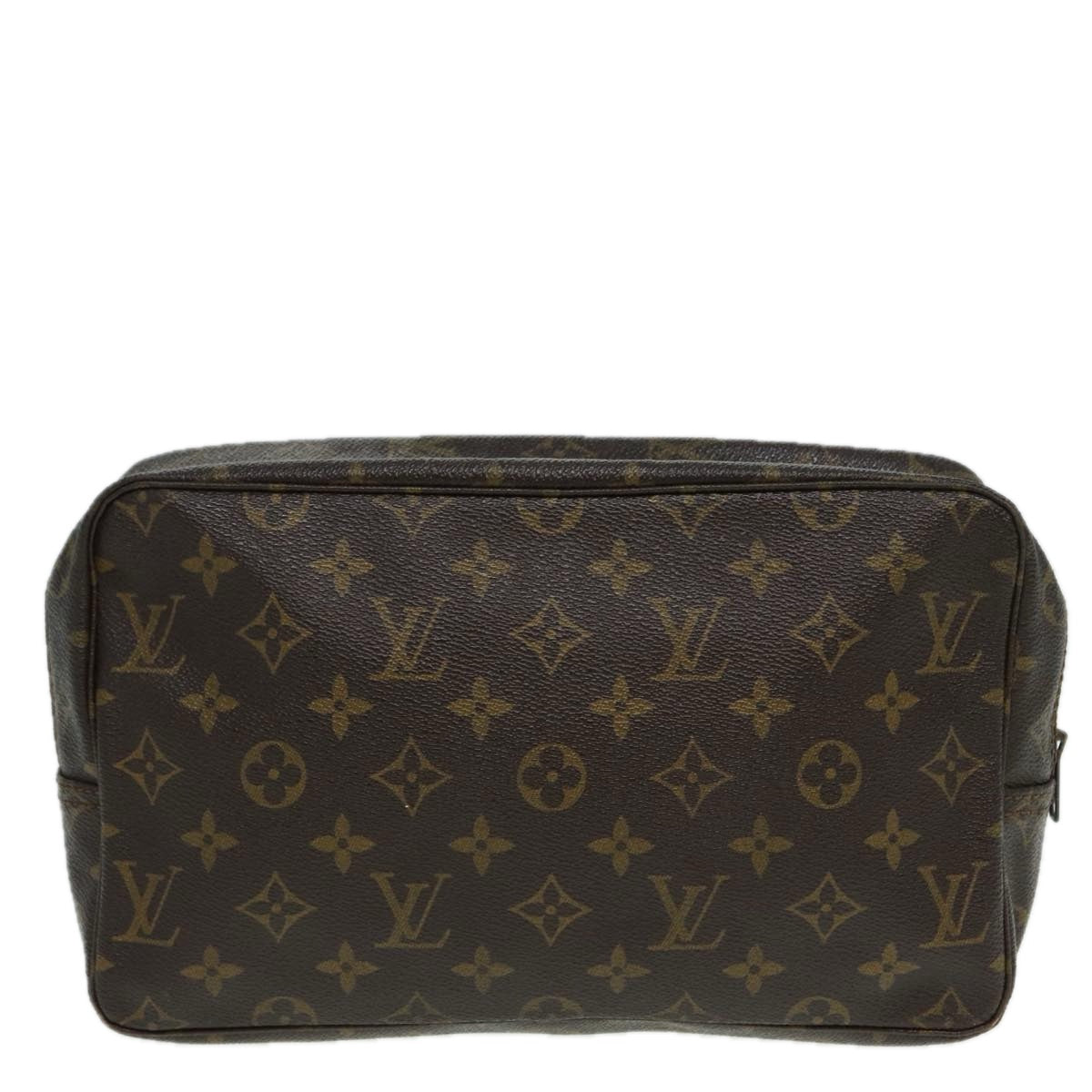 LOUIS VUITTON Monogram Trousse Toilette 28 Clutch Bag M47522 LV 83781