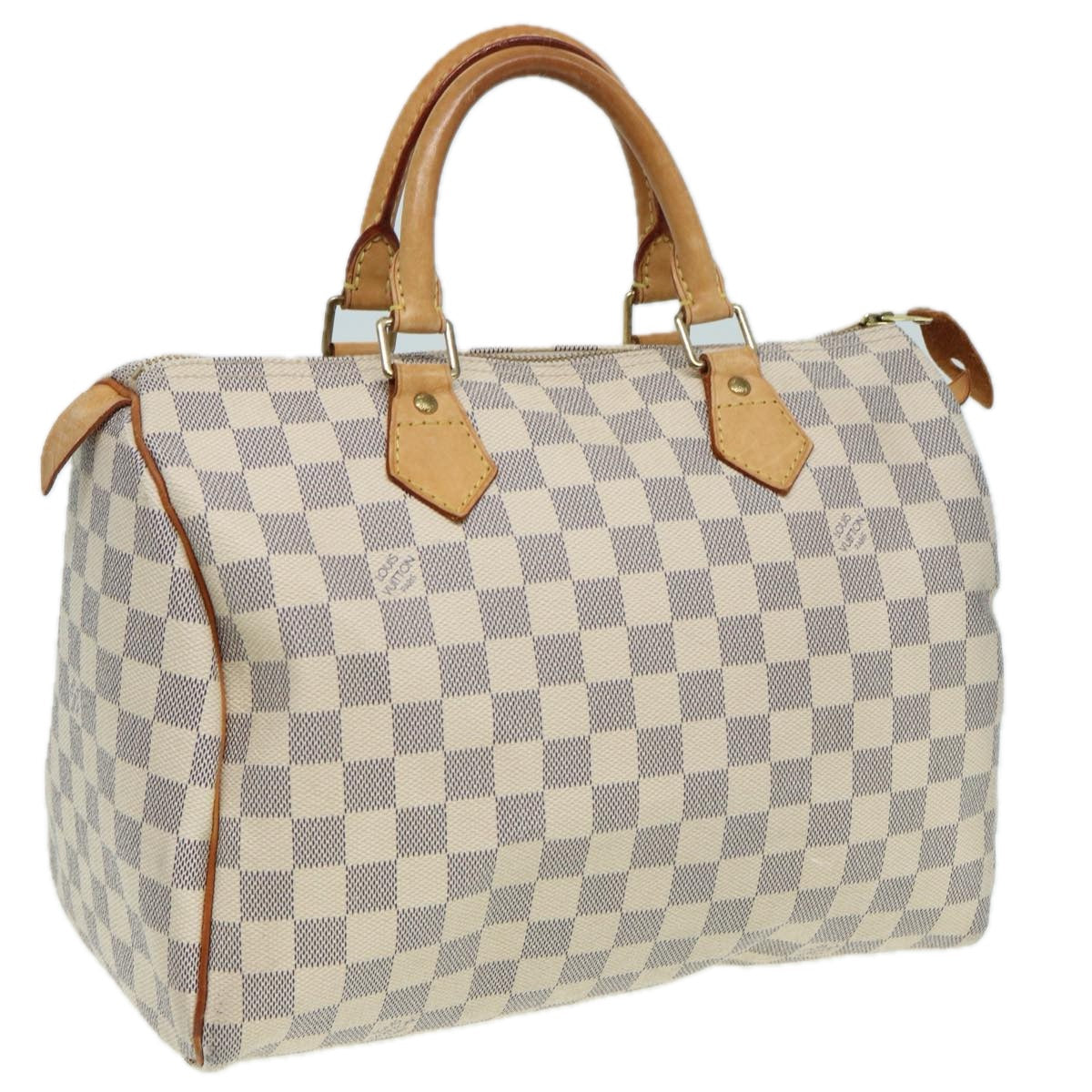 LOUIS VUITTON Damier Azur Speedy 30 Hand Bag N41533 LV 83992