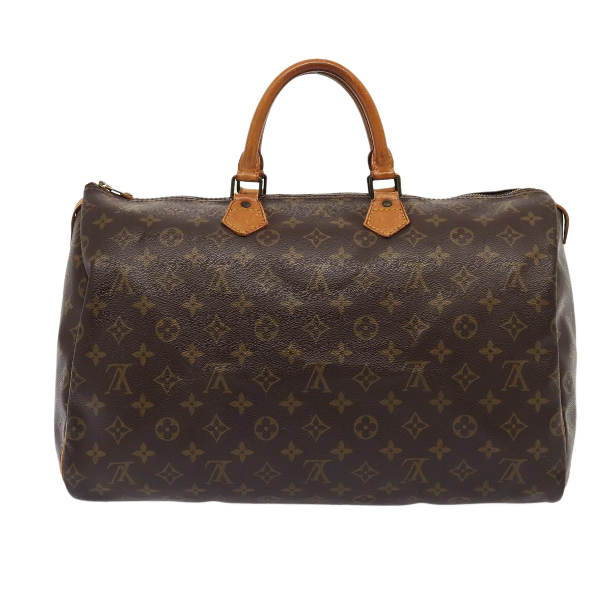 LOUIS VUITTON Monogram Speedy 40 Hand Bag M41522 LV 84015