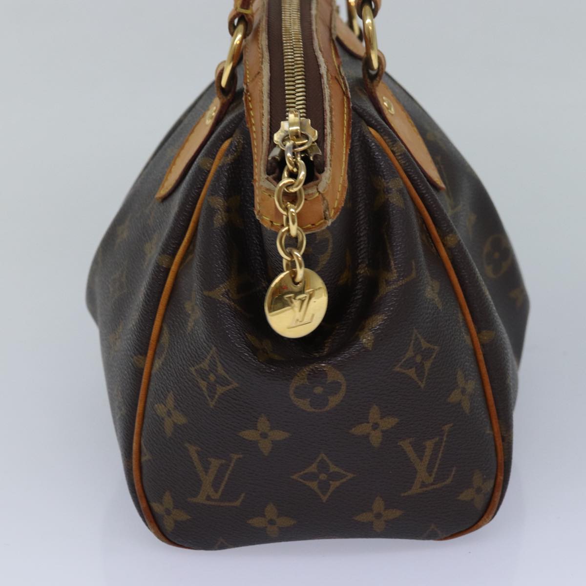 LOUIS VUITTON Monogram Tivoli PM Hand Bag M40143 LV 84038