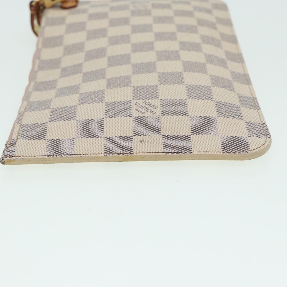 LOUIS VUITTON Damier Azur Neverfull MM Pouch Pouch LV 84121
