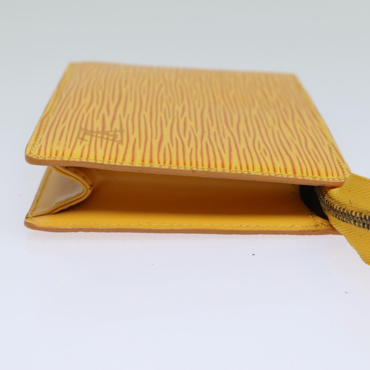 LOUIS VUITTON Epi Poche Toilette 15 Pouch Yellow LV 84125