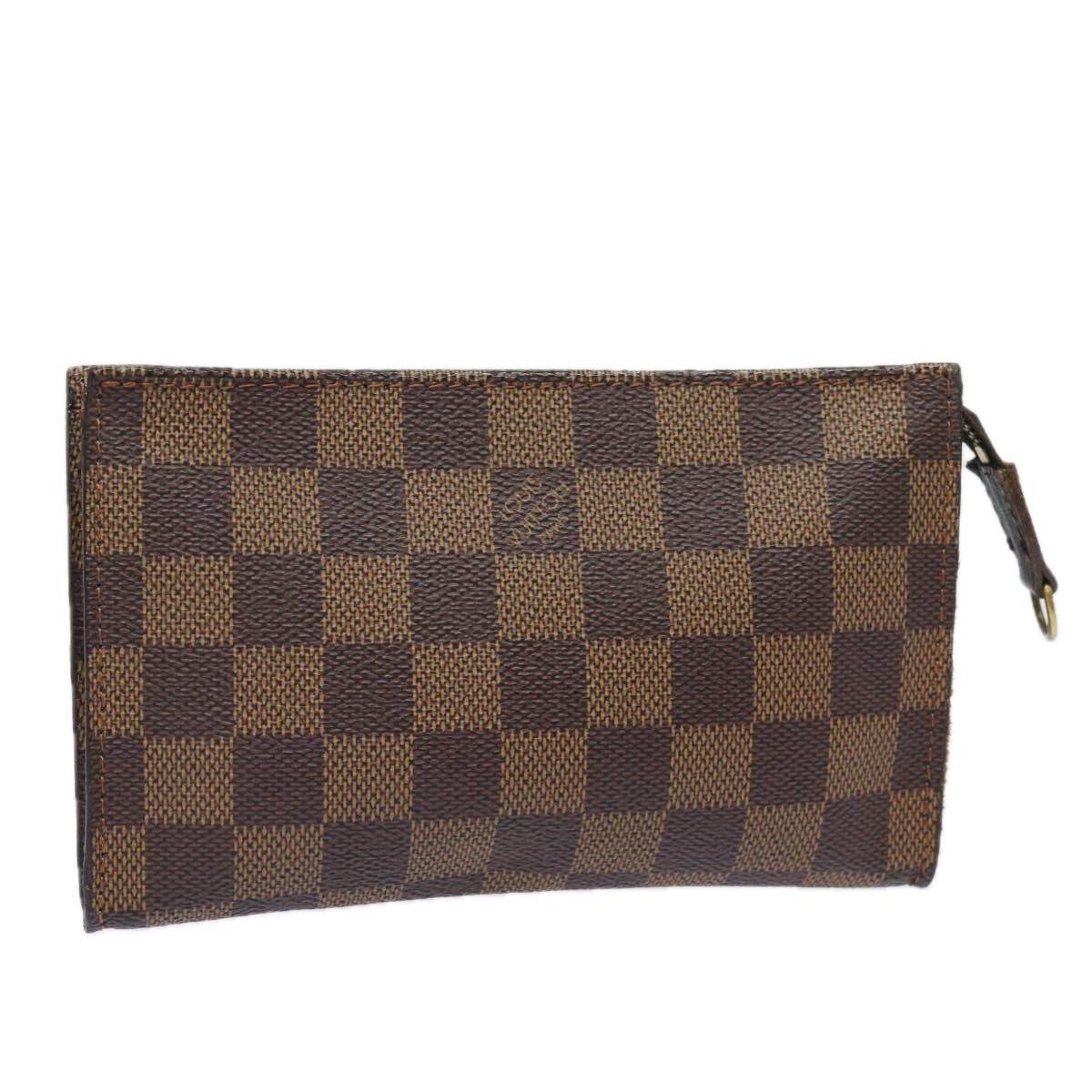LOUIS VUITTON Damier Ebene Marais Pouch LV 84130