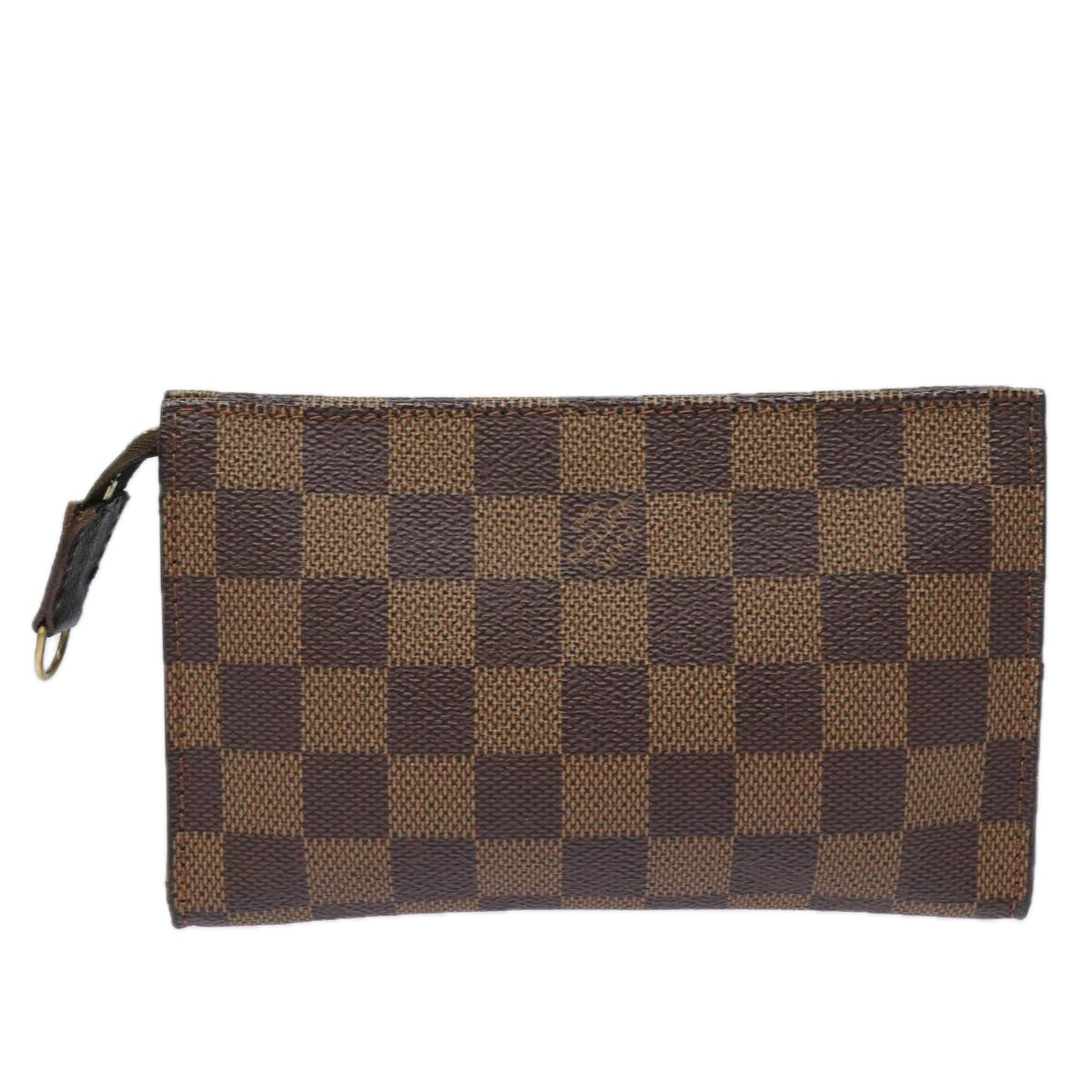 LOUIS VUITTON Damier Ebene Marais Pouch LV 84130