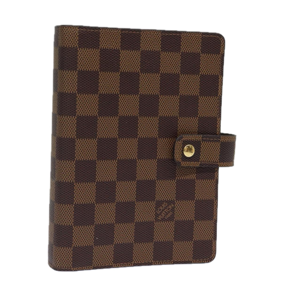 LOUIS VUITTON Damier Ebene Agenda MM Day Planner Cover R20240 LV 84131