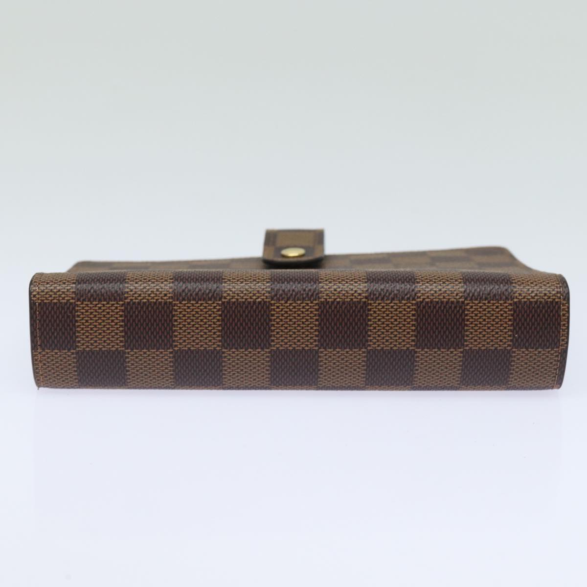 LOUIS VUITTON Damier Ebene Agenda MM Day Planner Cover R20240 LV 84131