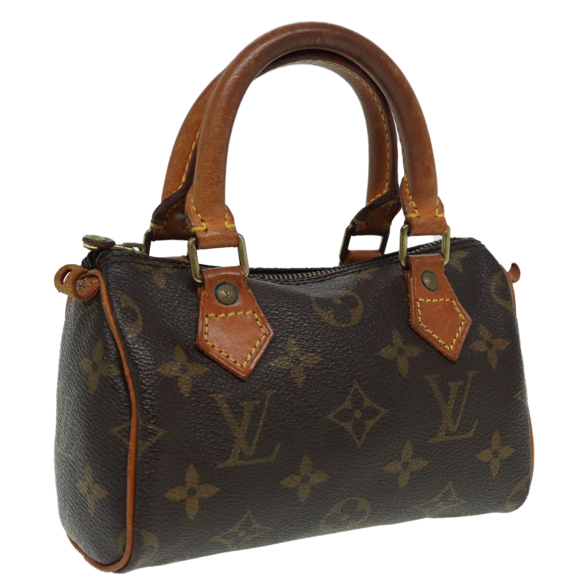 LOUIS VUITTON Monogram Mini Speedy Hand Bag M41534 LV 84150