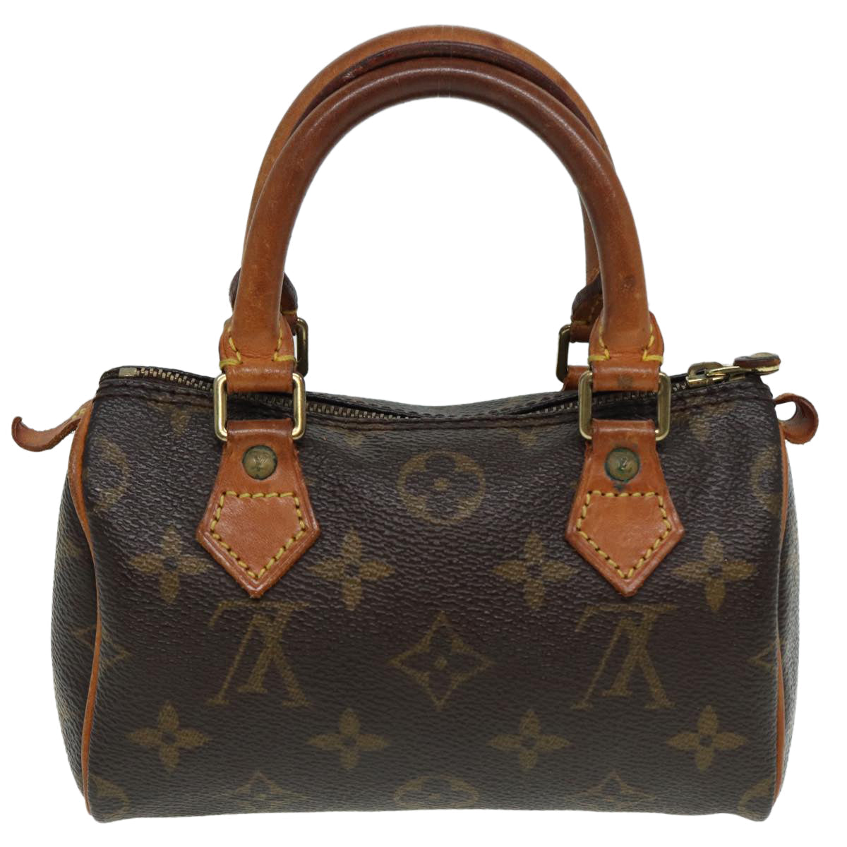 LOUIS VUITTON Monogram Mini Speedy Hand Bag M41534 LV 84150