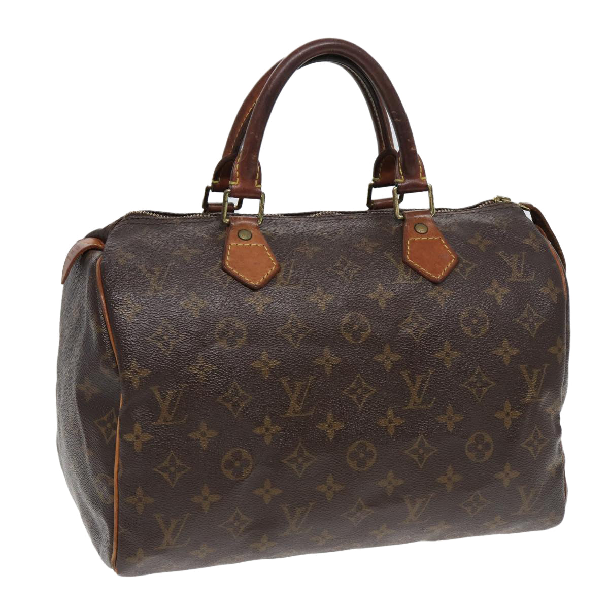 LOUIS VUITTON Monogram Speedy 30 Hand Bag M41526 LV 84190