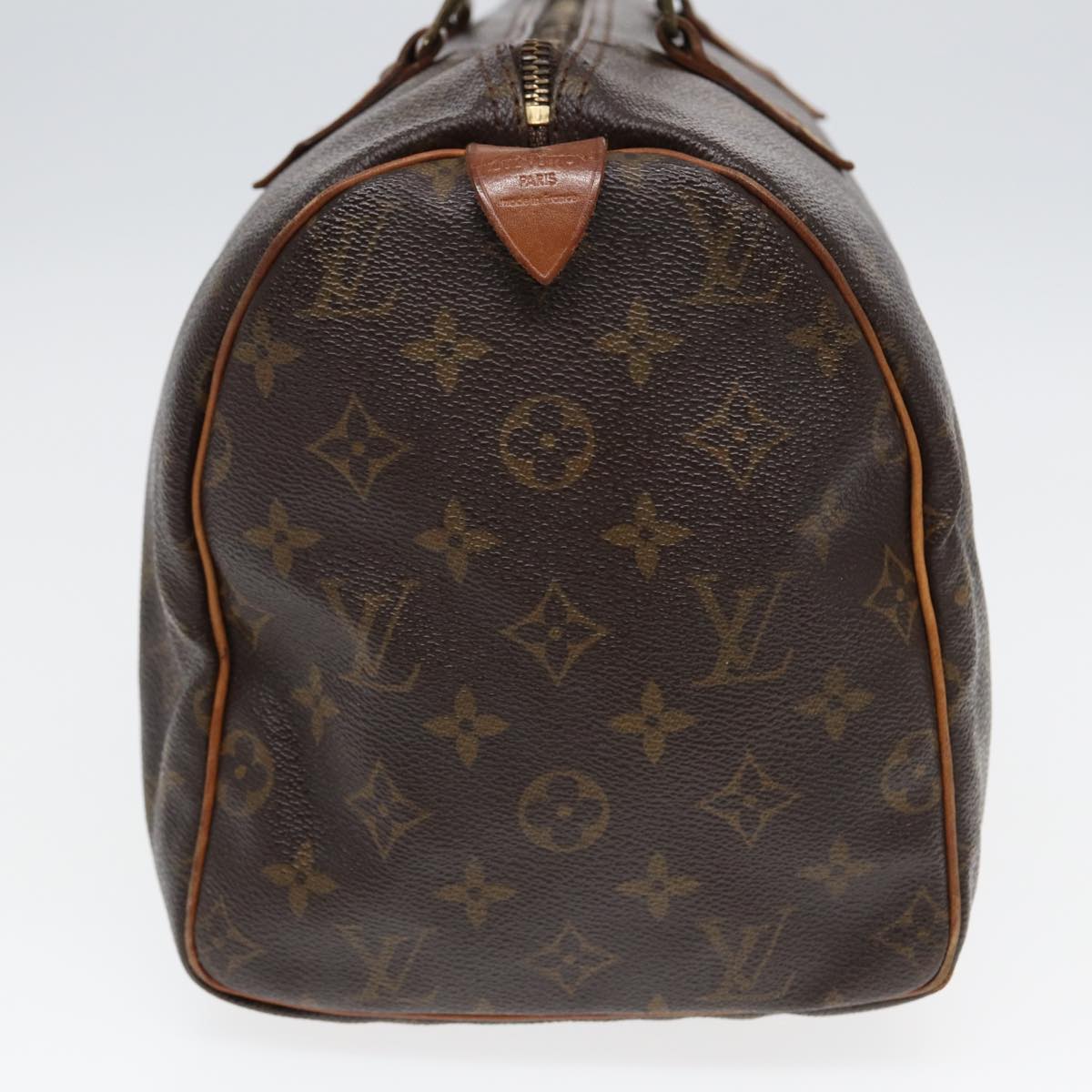 LOUIS VUITTON Monogram Speedy 30 Hand Bag M41526 LV 84190