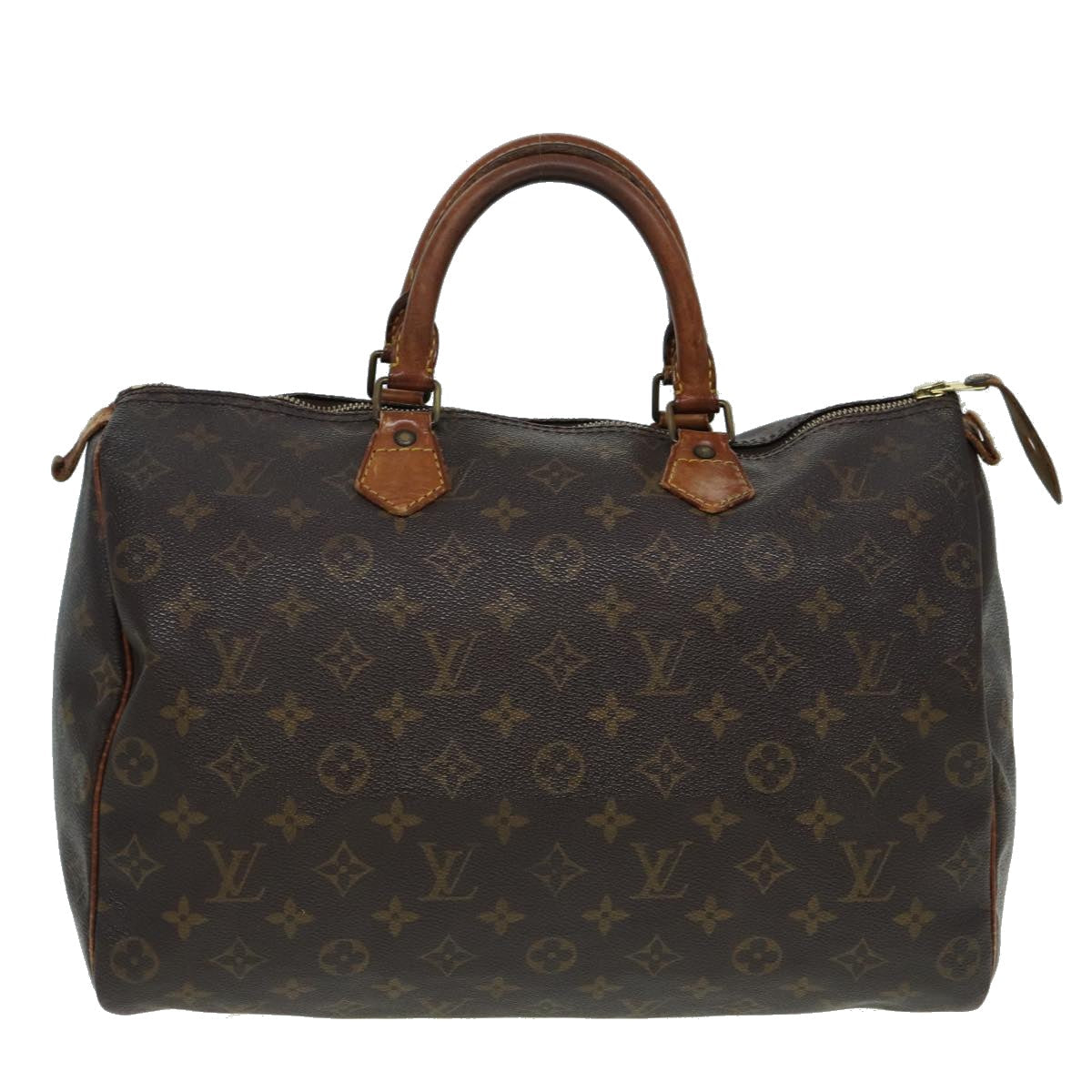 LOUIS VUITTON Monogram Speedy 35 Hand Bag M41524 LV 84193