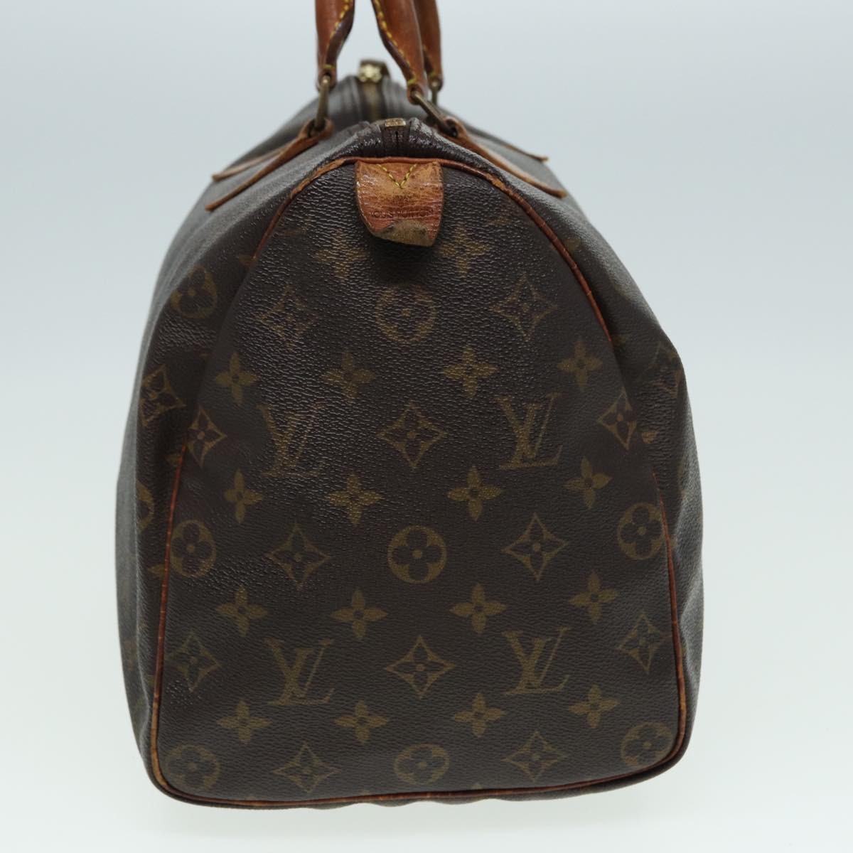LOUIS VUITTON Monogram Speedy 35 Hand Bag M41524 LV 84193