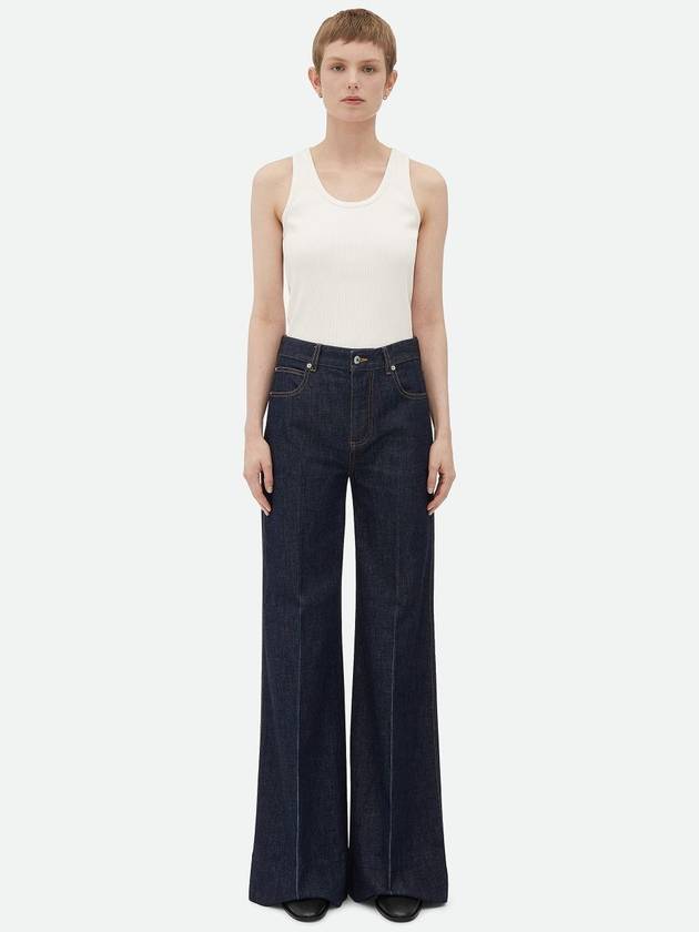 Bottega Veneta Palazzo wide jeans indigo
