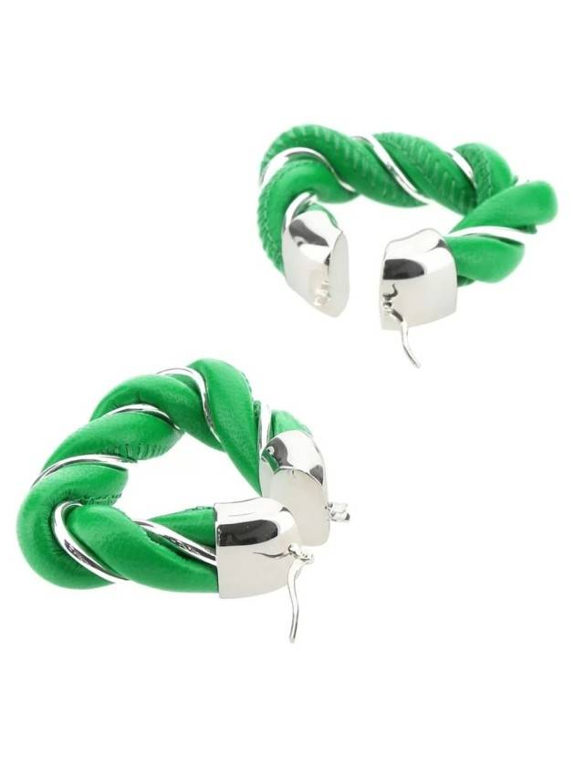 Bottega Veneta Twist Earrings Parakeet