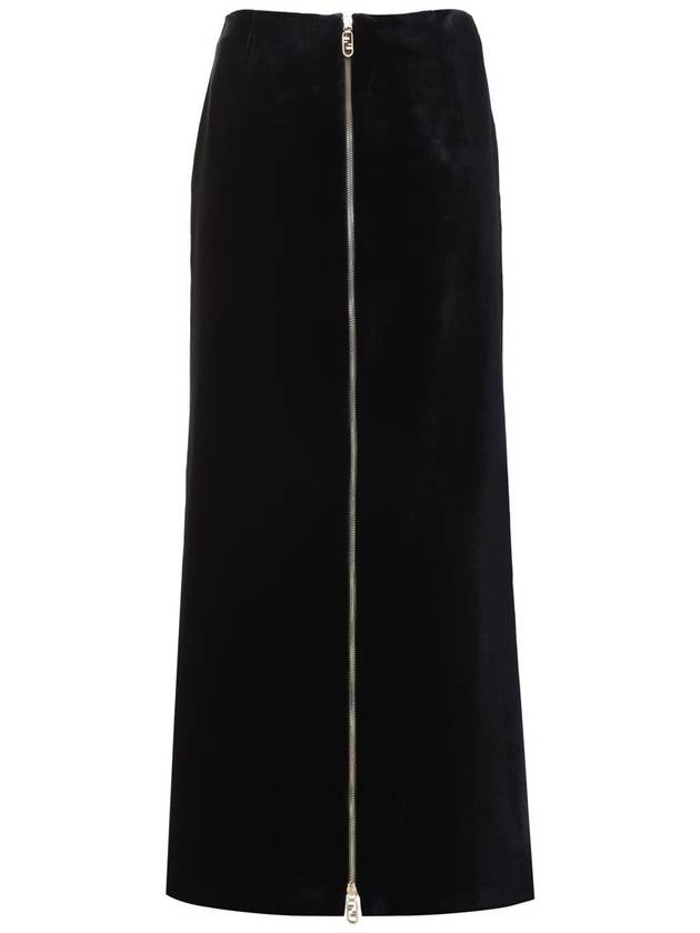 Fendi Short Skirt FQ7517AM3Z F1M2F BLUE