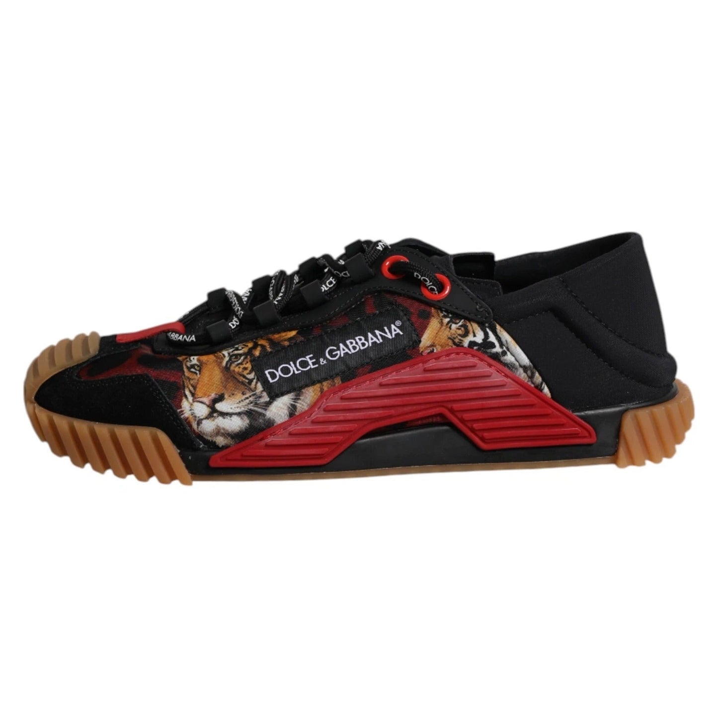 Dolce & Gabbana Black Logo Low Top NS1 Men Men's Sneakers ()