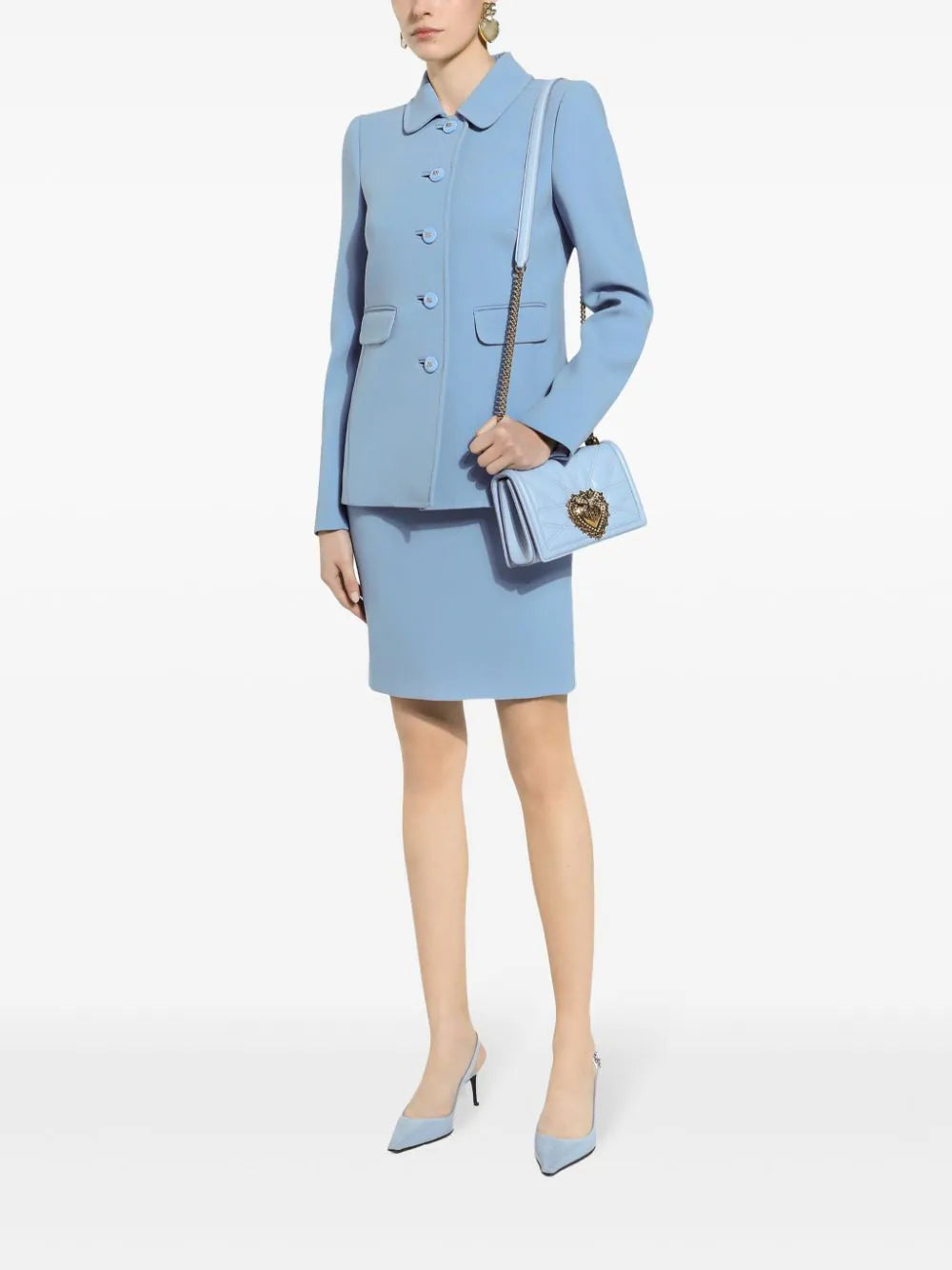 Dolce & Gabbana Women Heart Pendant Earrings