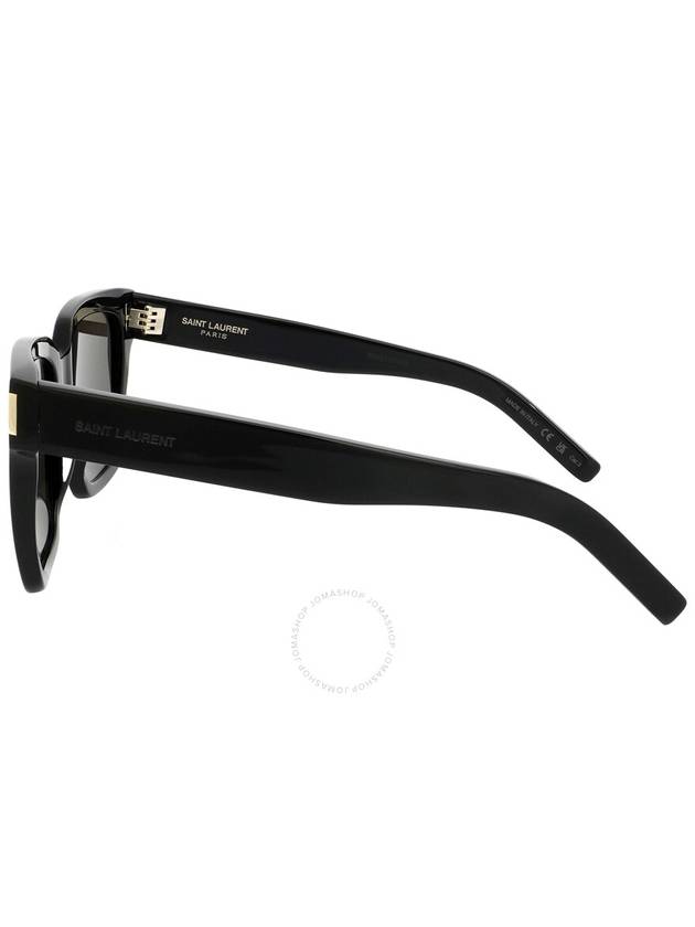 Saint Laurent Saint Laurent Grey Square Unisex Sunglasses SL 507 001 54