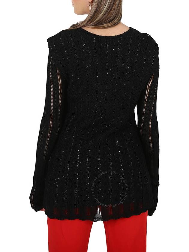 Saint Laurent Saint Laurent Ladies Multicolor Sequin-embellished Layered Jumper, Size Small