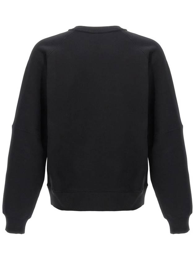 Saint Laurent Cotton Sweatshirt Black