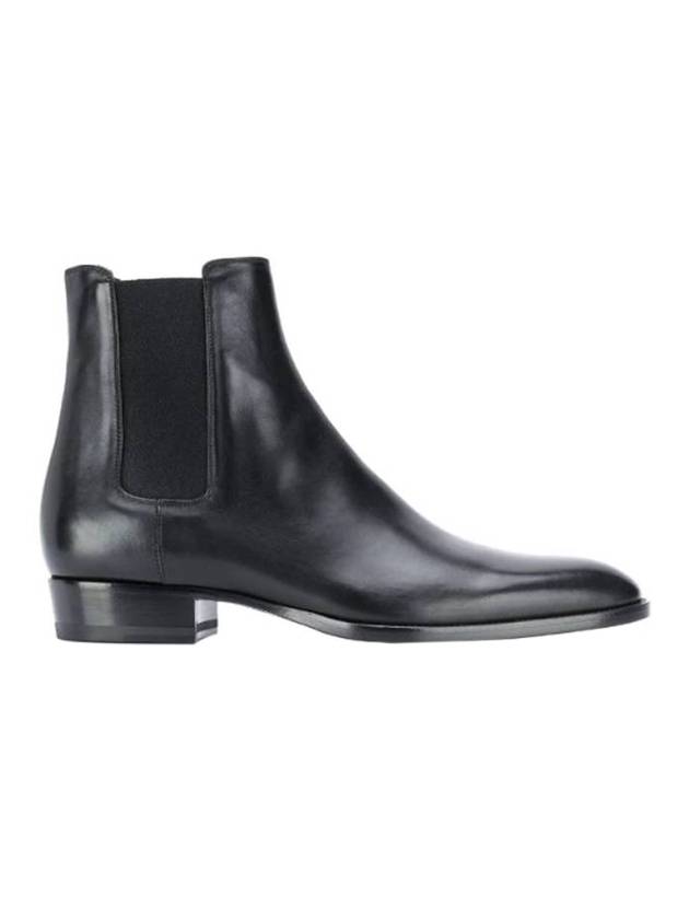 Saint Laurent Classic Wyatt Chelsea Boots Black