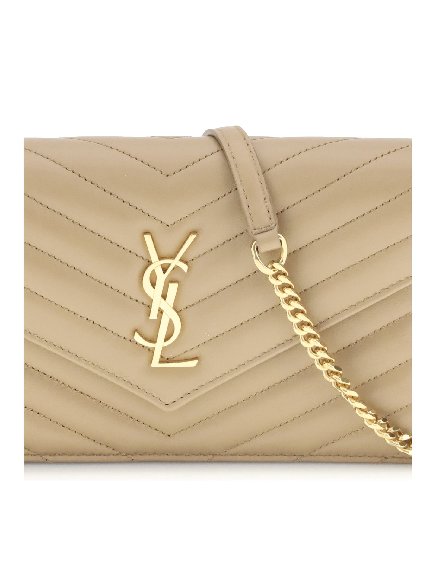 Saint Laurent Women Wallet With Shoulder Strap