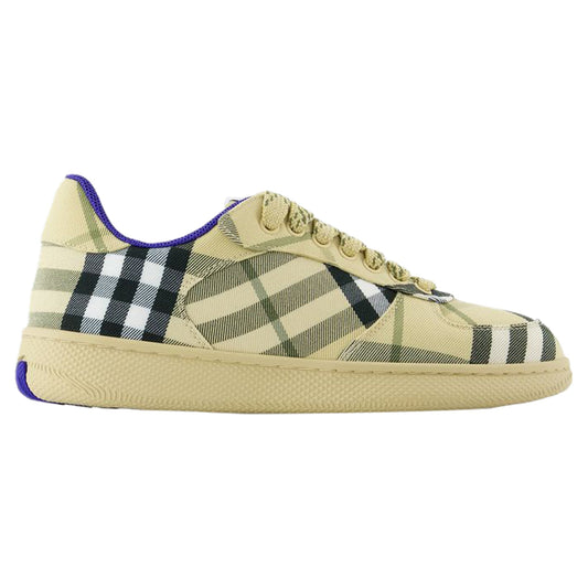 Terrace Sneakers - Burberry - Synthetic - Beige