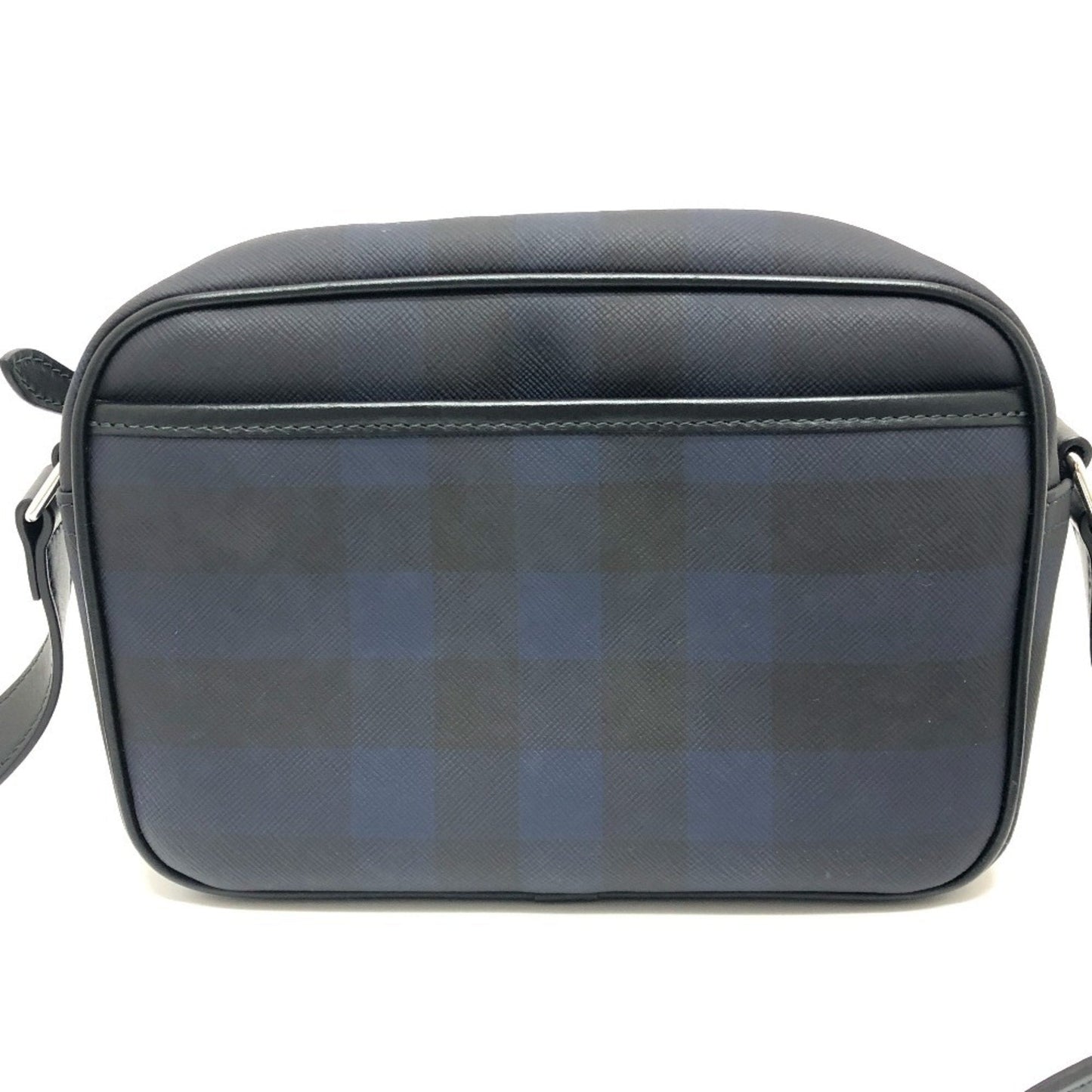 Burberry Navy Pvc Leather Shoulder Bag ()